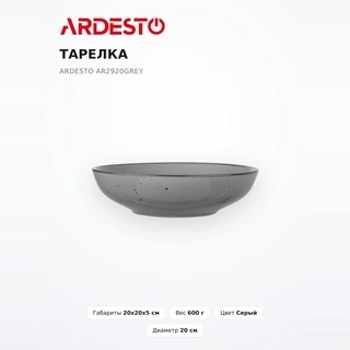 Тарелка ARDESTO AR2920GREY - фото 2