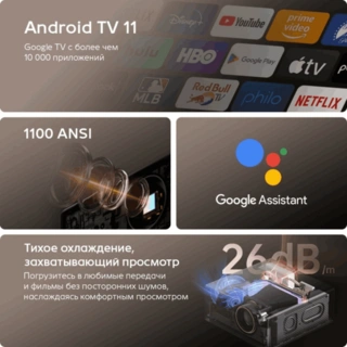 Проектор портативный Wanbo X5 Pro - фото 3