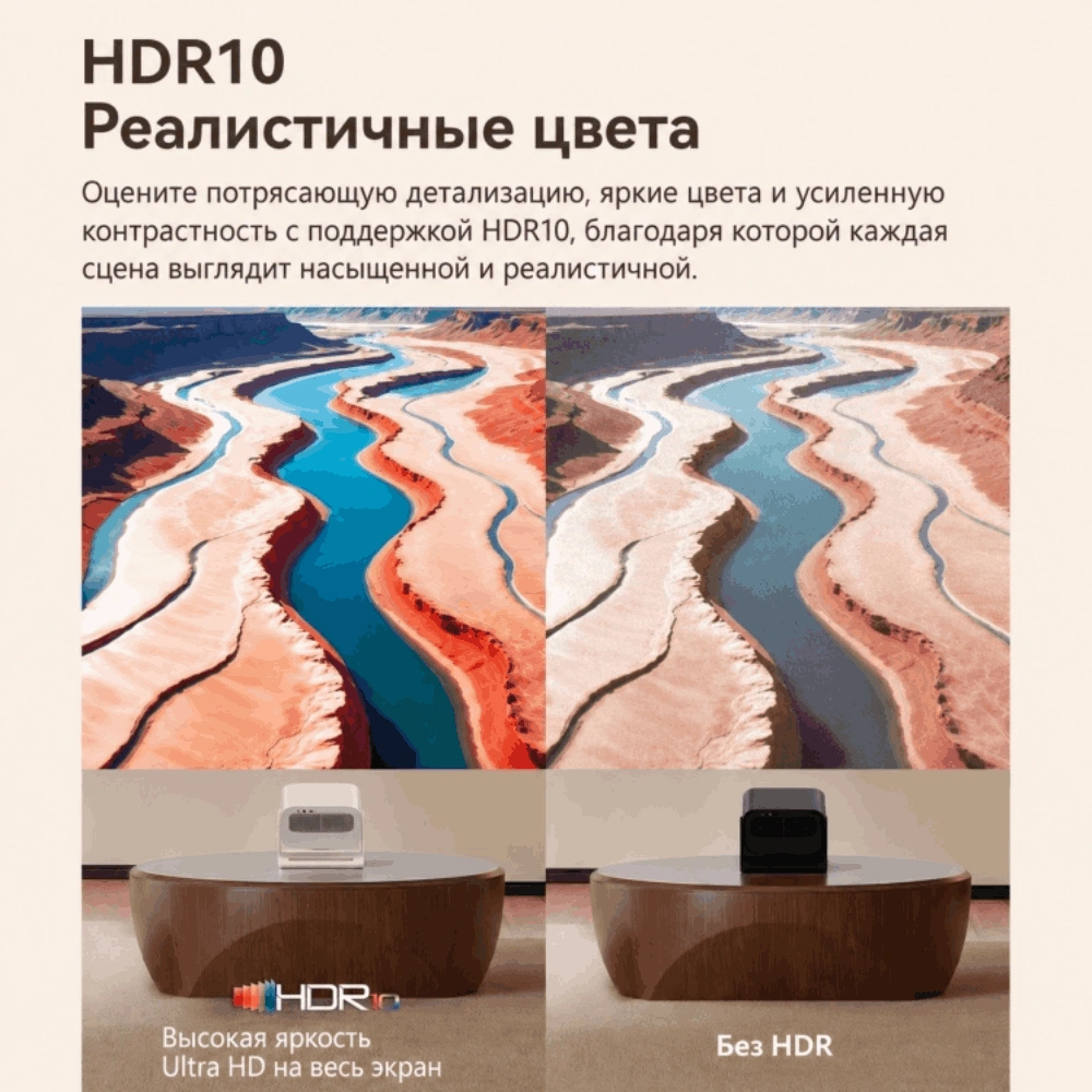 Проектор портативный Wanbo Vali 1 Pro - фото 7