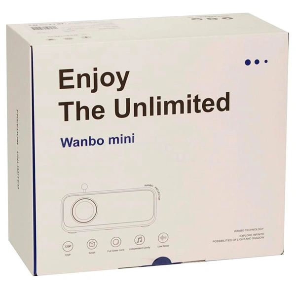 Проектор портативный Wanbo mini Pro mini Pro - фото 8