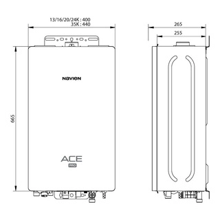 Отопительный котёл Navien Navien Ace Pro 13k - фото 3