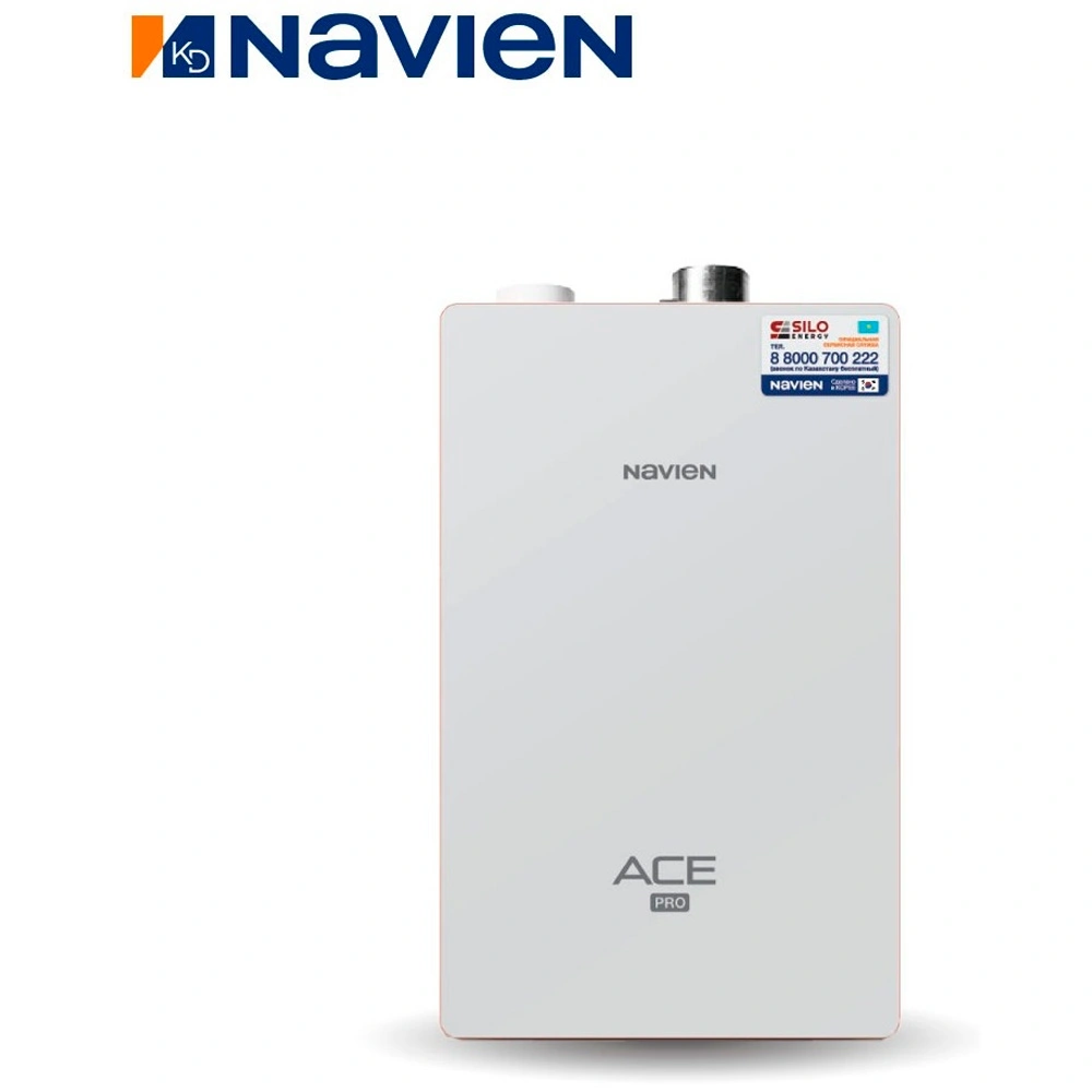 Отопительный котёл Navien Navien Ace Pro 16k + дымоходная труба KD + муфта 3/4 - фото 2