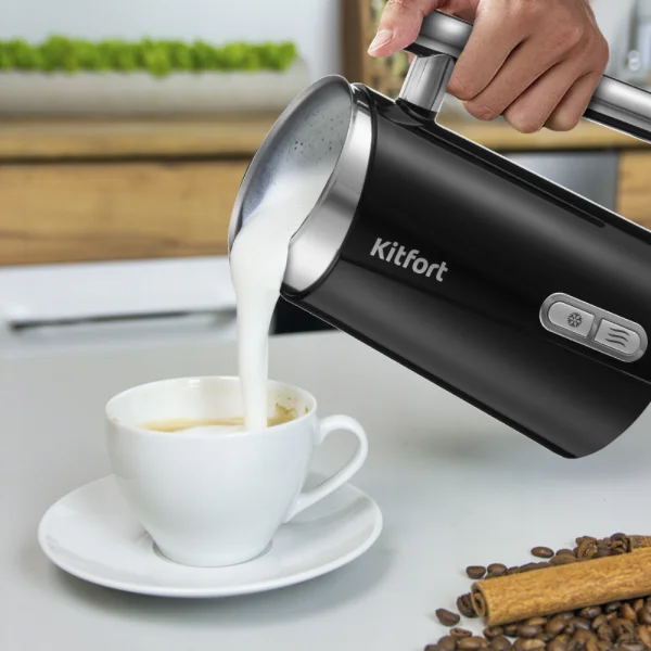 Капучинатор Kitfort КТ-751-1 Black - фото 5