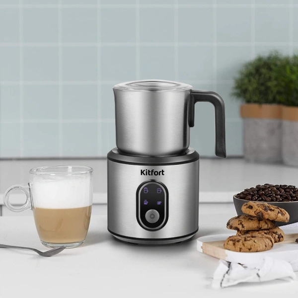 Капучинатор Kitfort КТ-794 Silver - фото 6
