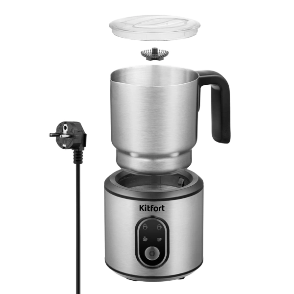 Капучинатор Kitfort КТ-794 Silver - фото 5