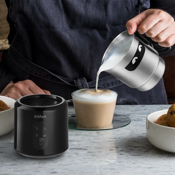 Капучинатор Kitfort КТ-793 Black - фото 7