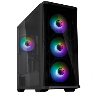 Компьютерный корпус Zalman Z10 Duo Black MidT