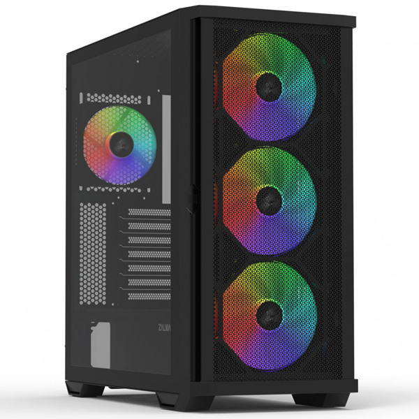 Компьютерный корпус Zalman Z10 Plus Black MidT