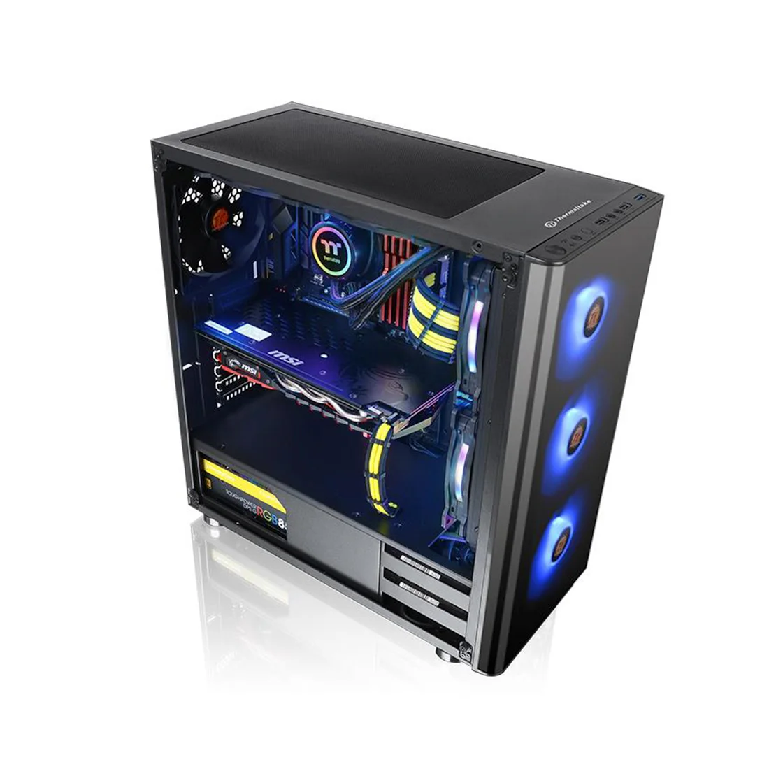 Компьютерный корпус Thermaltake V200 TG RGB без Б/П  - фото 2