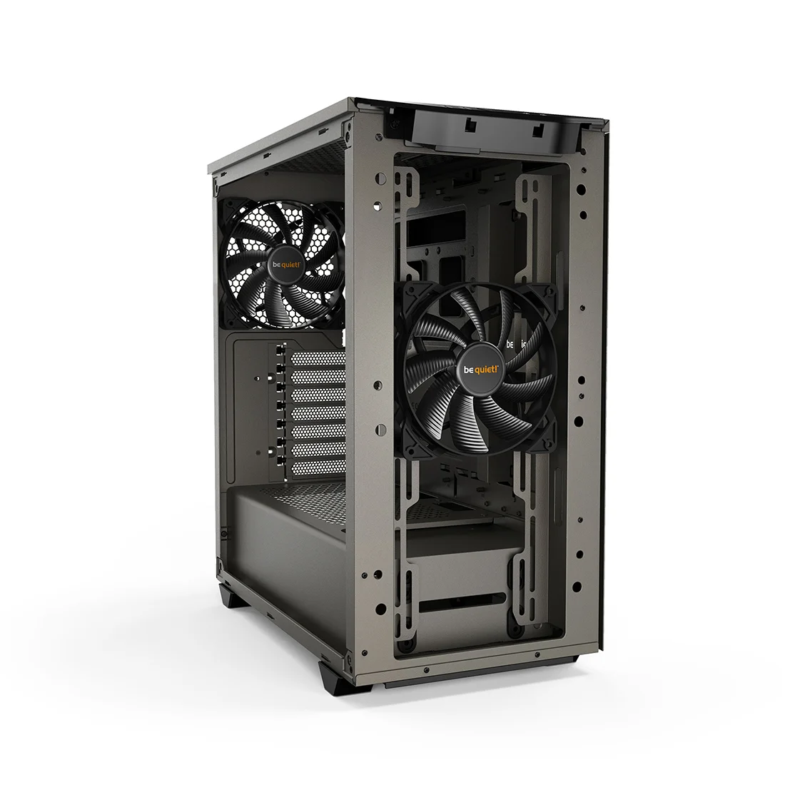 Компьютерный корпус Bequiet! Pure Base 500 Window Metallic Gray Без Б/П - фото 2