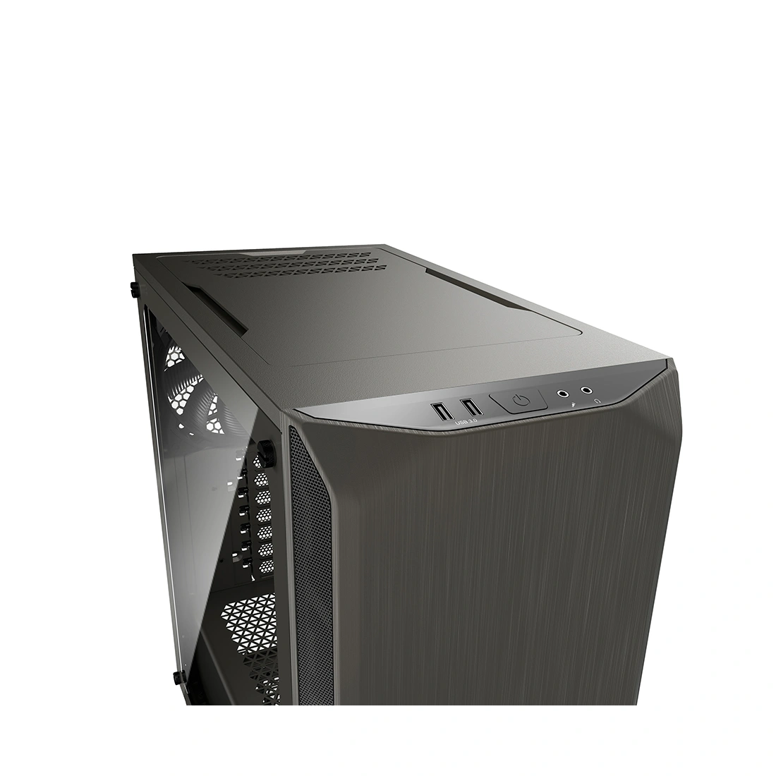 Компьютерный корпус Bequiet! Pure Base 500 Window Metallic Gray Без Б/П - фото 3