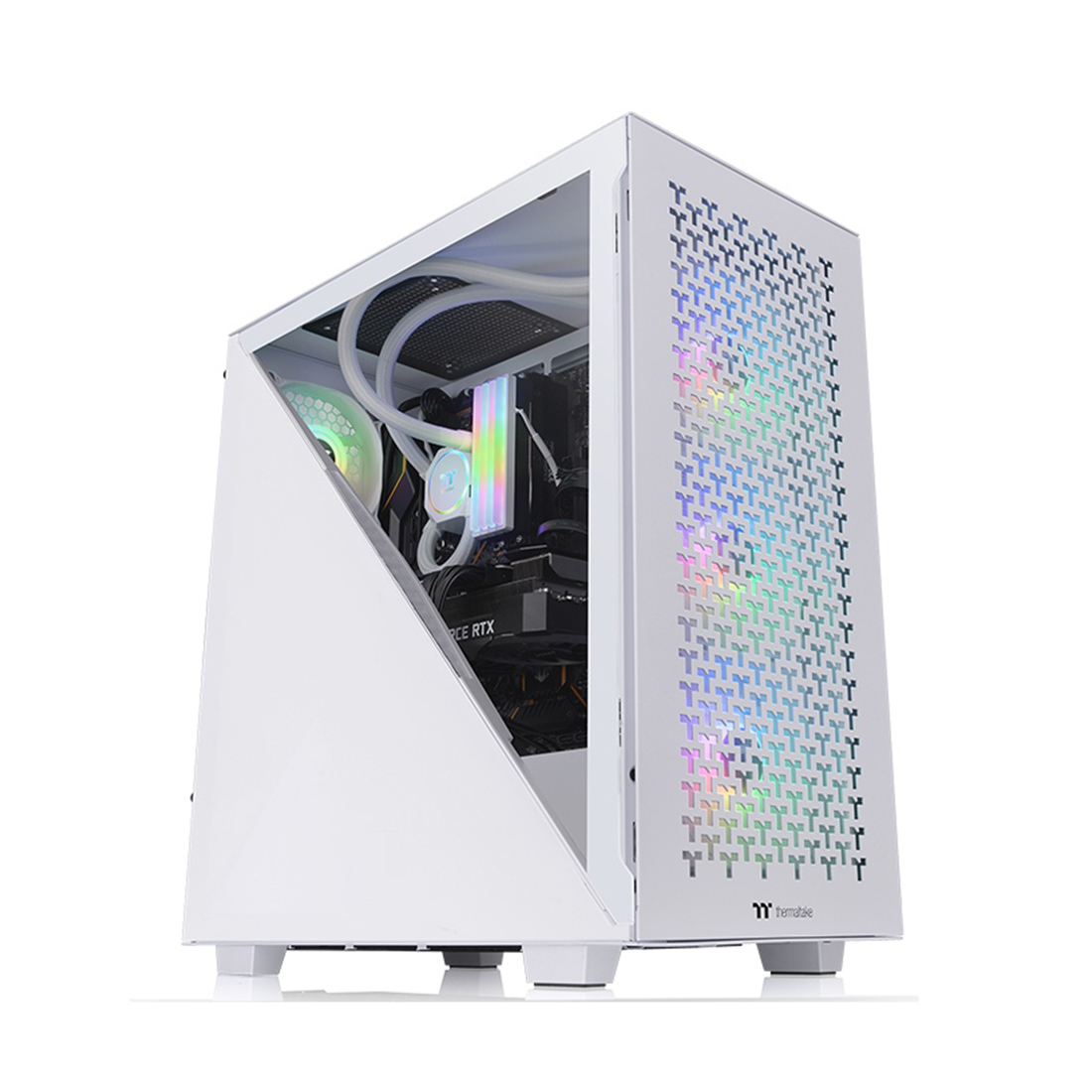 Компьютерный корпус Thermaltake Divider 300 TG Air Snow без Б/П 