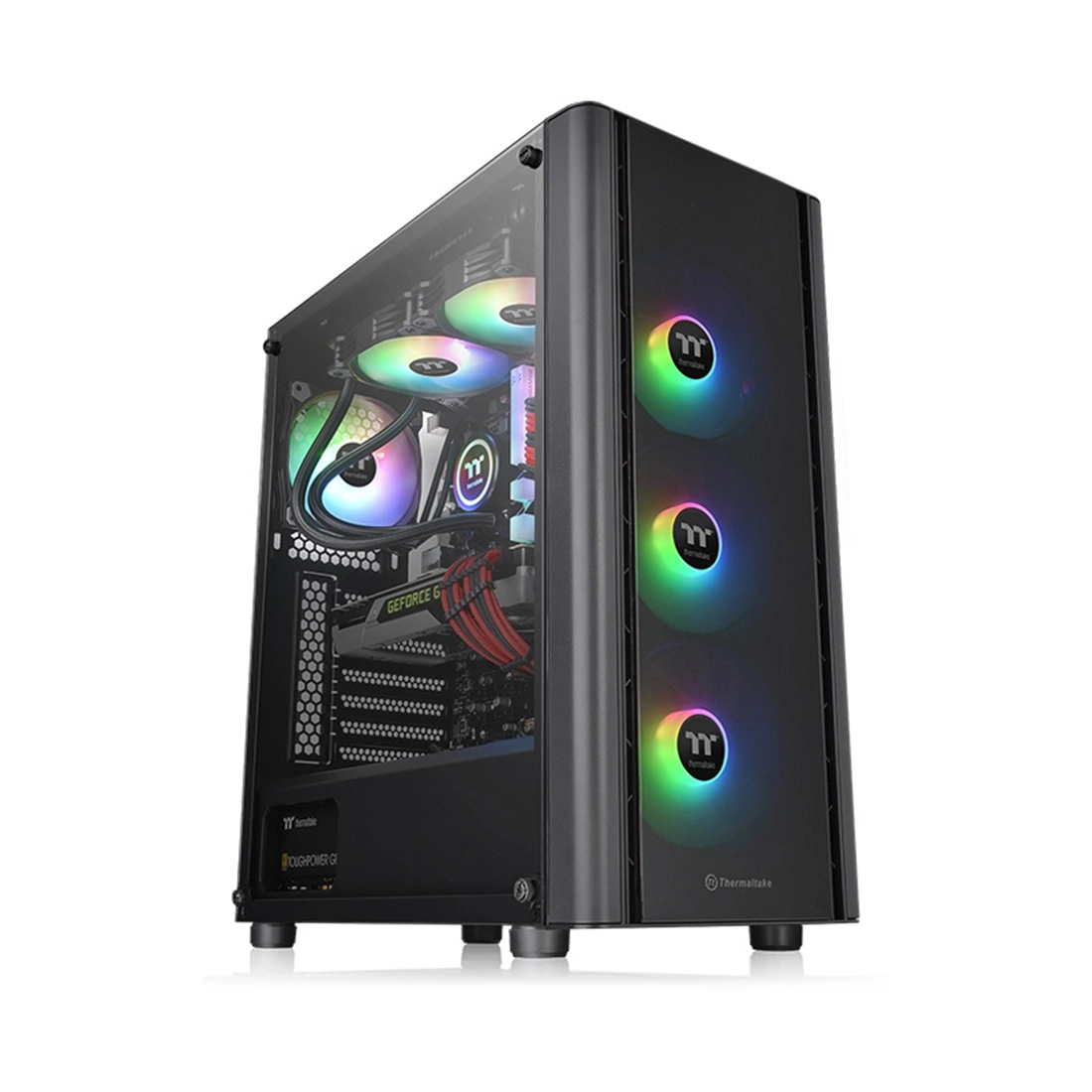 Компьютерный корпус Thermaltake V250 TG ARGB без Б/П 