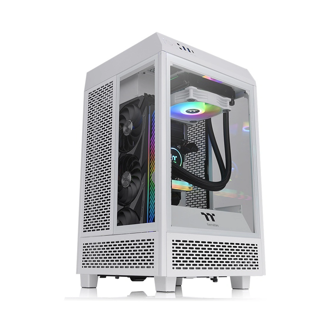 Компьютерный корпус Thermaltake The Tower 100 Snow без Б/П 