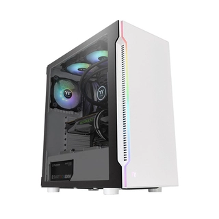 Компьютерный корпус Thermaltake H200 TG White RGB без Б/П 