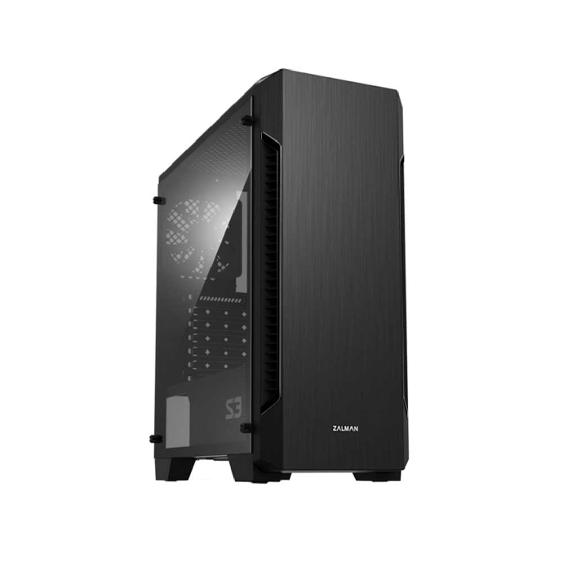 Компьютерный корпус Zalman S3 Black без Б/П 
