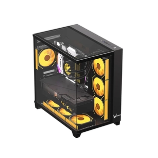 Компьютерный корпус Formula V Crystal Z9 Floe Black без Б/П 