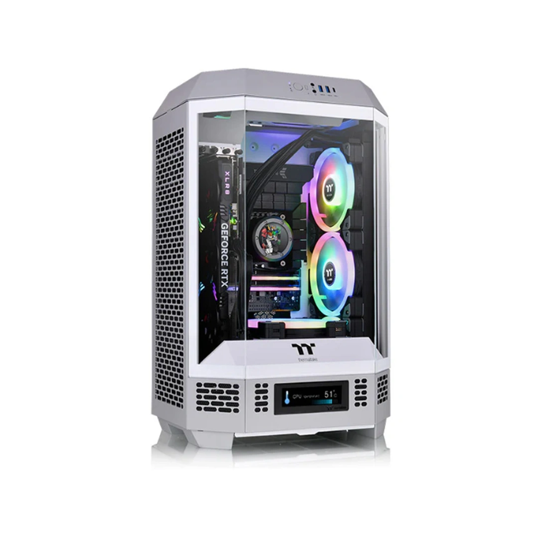 Компьютерный корпус Thermaltake The Tower 300 Limestone без Б/П 