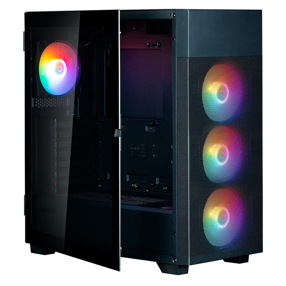Компьютерный корпус Zalman S5 NEO Black без Б/П - фото 6