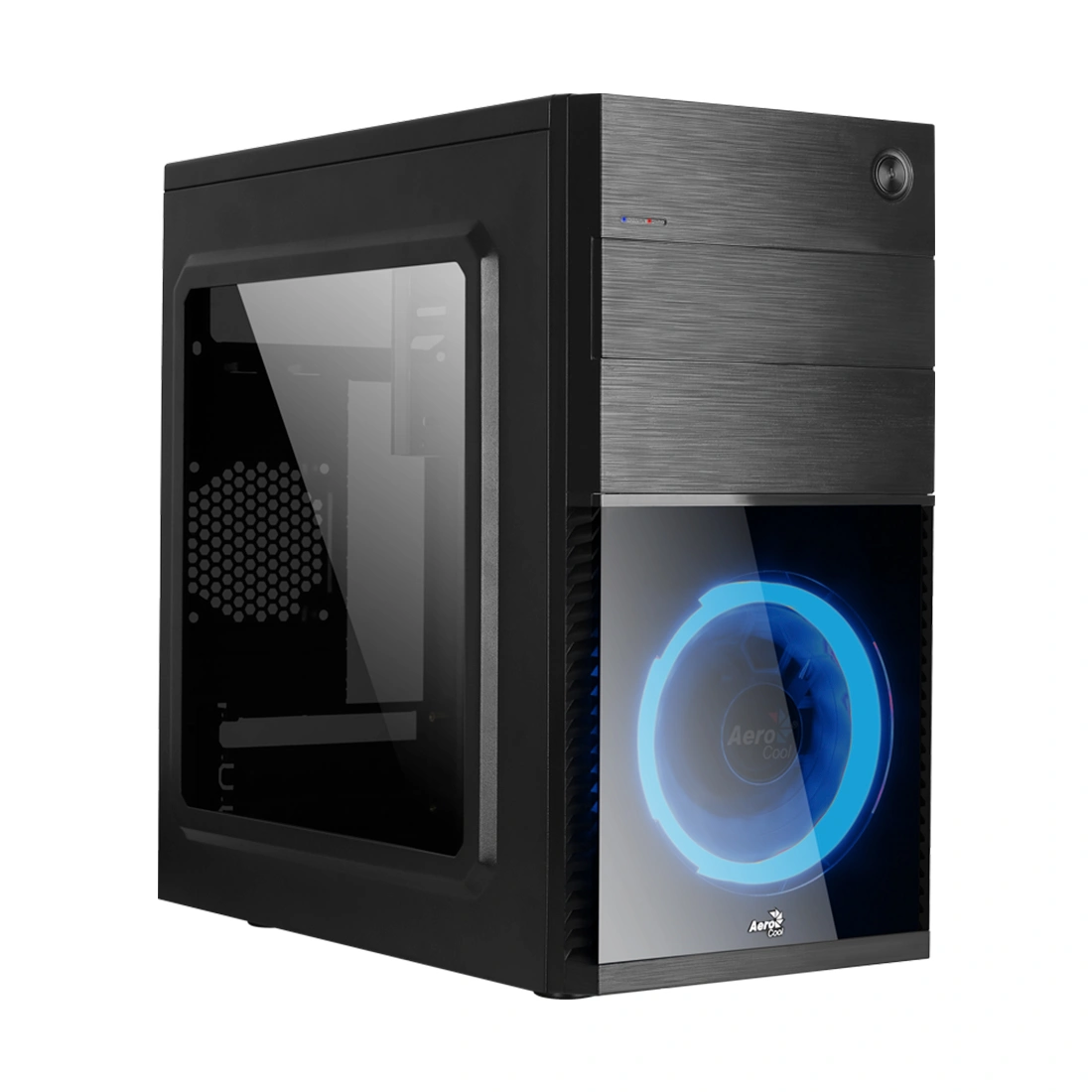 Компьютерный корпус Aerocool CS-105 Blue без Б/П  - фото 5
