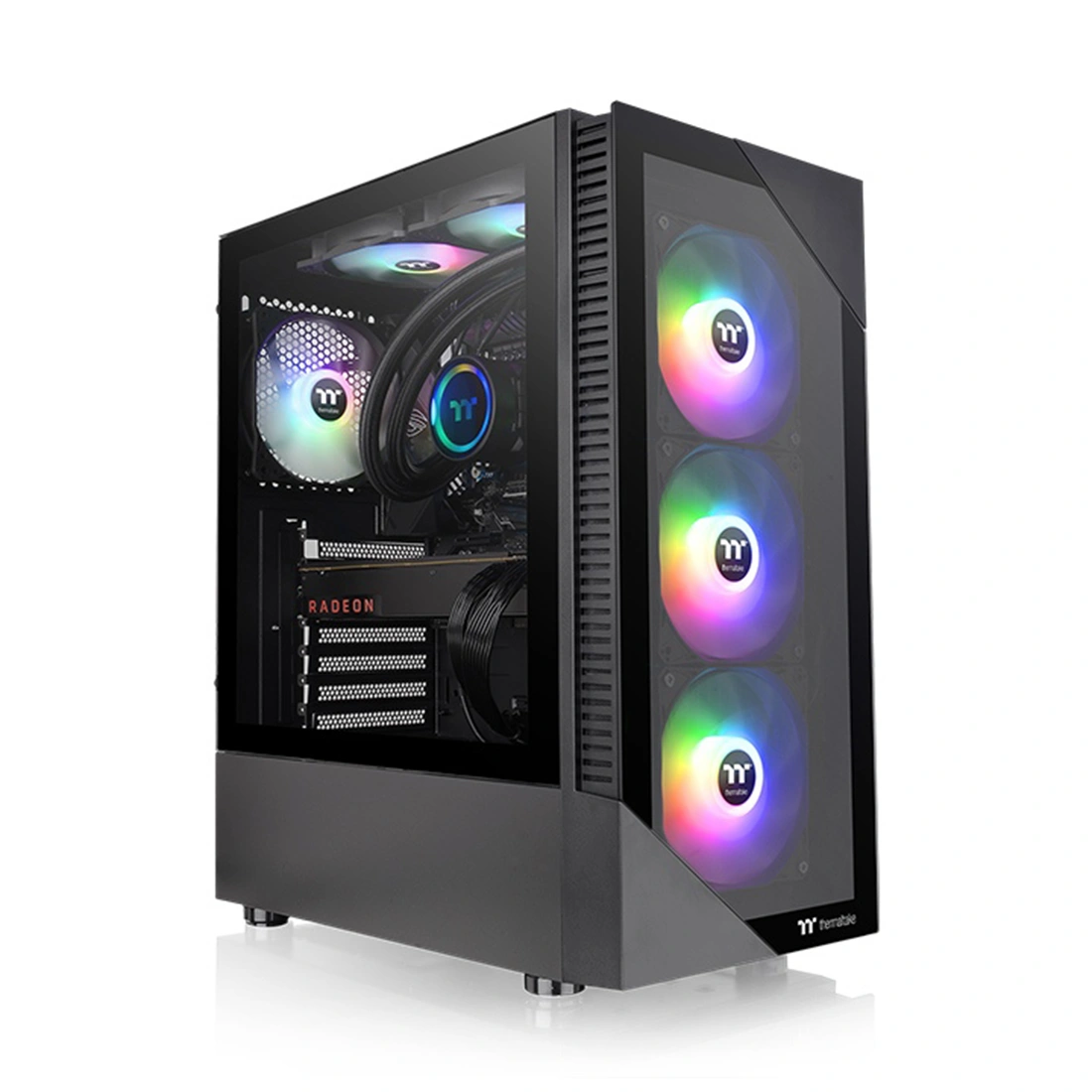 Компьютерный корпус Thermaltake View 200 TG Black ARGB без Б/П  - фото 3