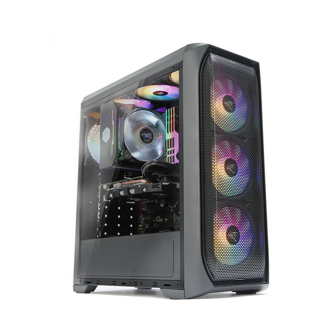 Компьютерный корпус Zalman N5 MF Black без Б/П  - фото 3