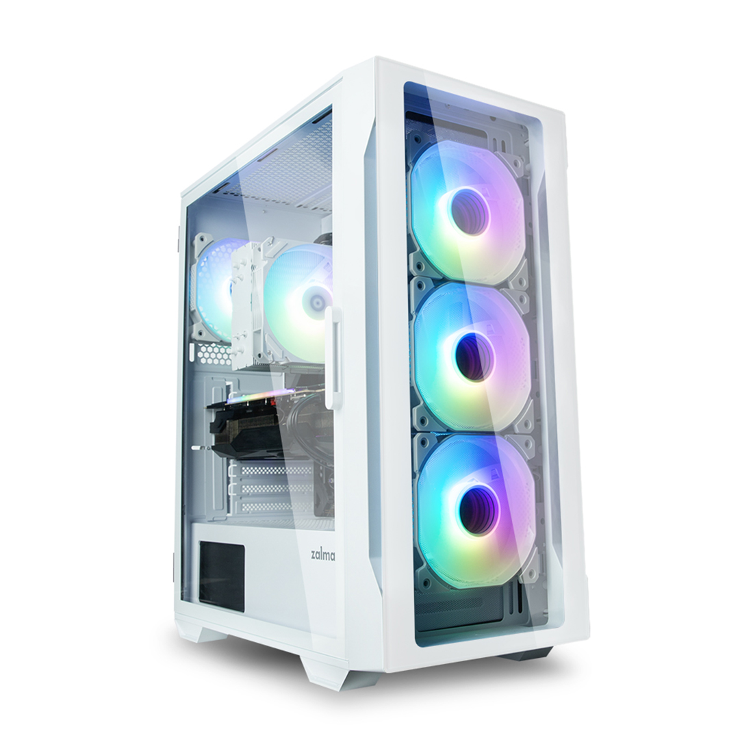 Компьютерный корпус Zalman i3 NEO TG White без Б/П 