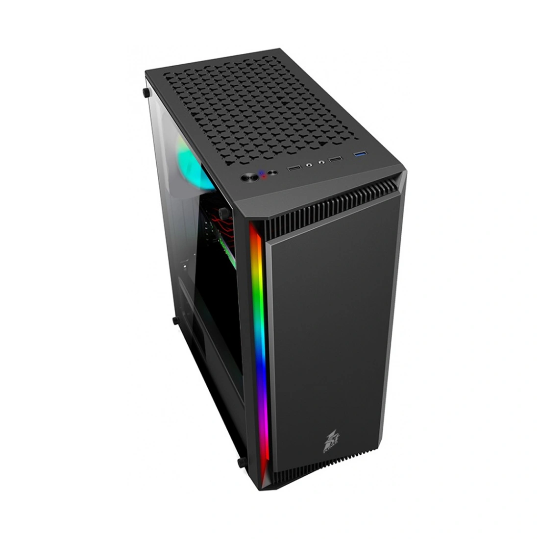 Компьютерный корпус 1STPLAYER RAINBOW RB-4 BK без Б/П  - фото 5