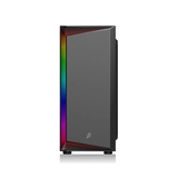 Компьютерный корпус 1STPLAYER RAINBOW RB-4 BK без Б/П  - фото 4