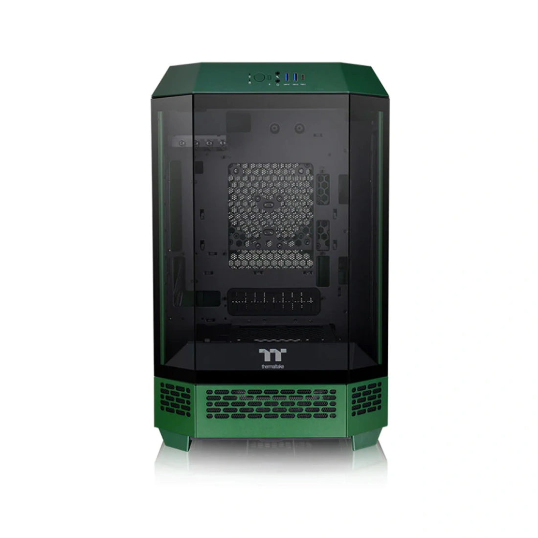 Компьютерный корпус Thermaltake The Tower 300 Racing Green без Б/П  - фото 2