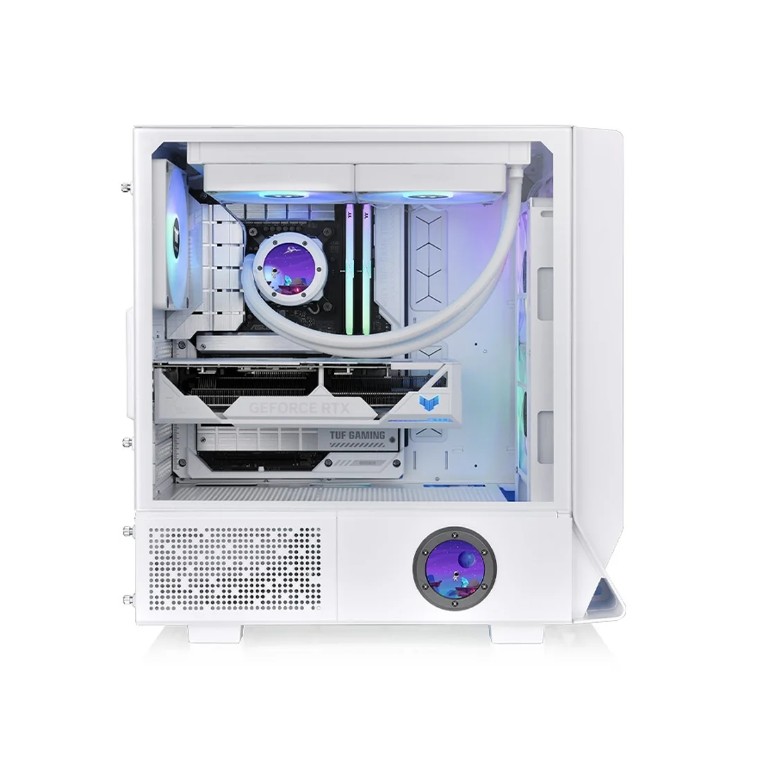 Компьютерный корпус Thermaltake Ceres 350 MX Snow без Б/П  - фото 4