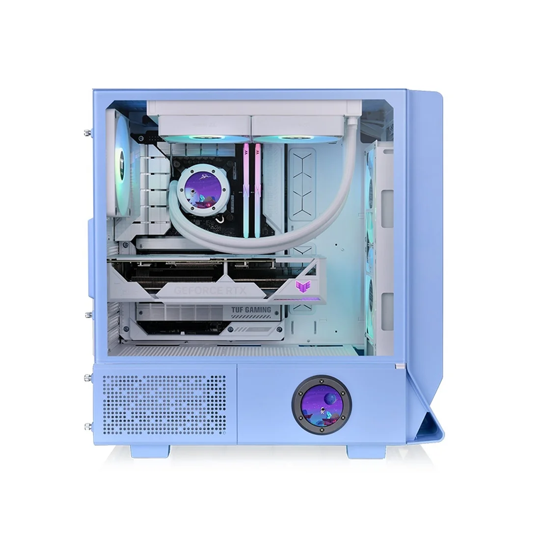 Компьютерный корпус Thermaltake Ceres 350 MX Hydrangea Blue без Б/П  - фото 6