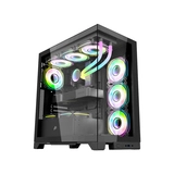 Компьютерный корпус 1STPLAYER MIKU Mi8 Black 3FBR-1FB без Б/П  - фото 2