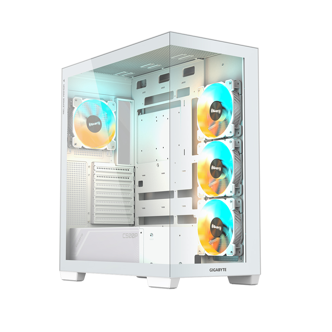 Компьютерный корпус Gigabyte GB-C500PI ST без Б/П 