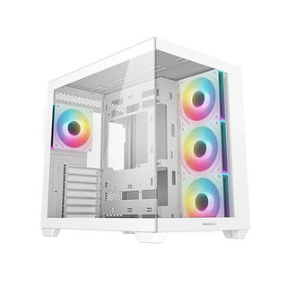 Компьютерный корпус Deepcool CG530 4F WH без Б/П  Deepcool CG530 4F WH