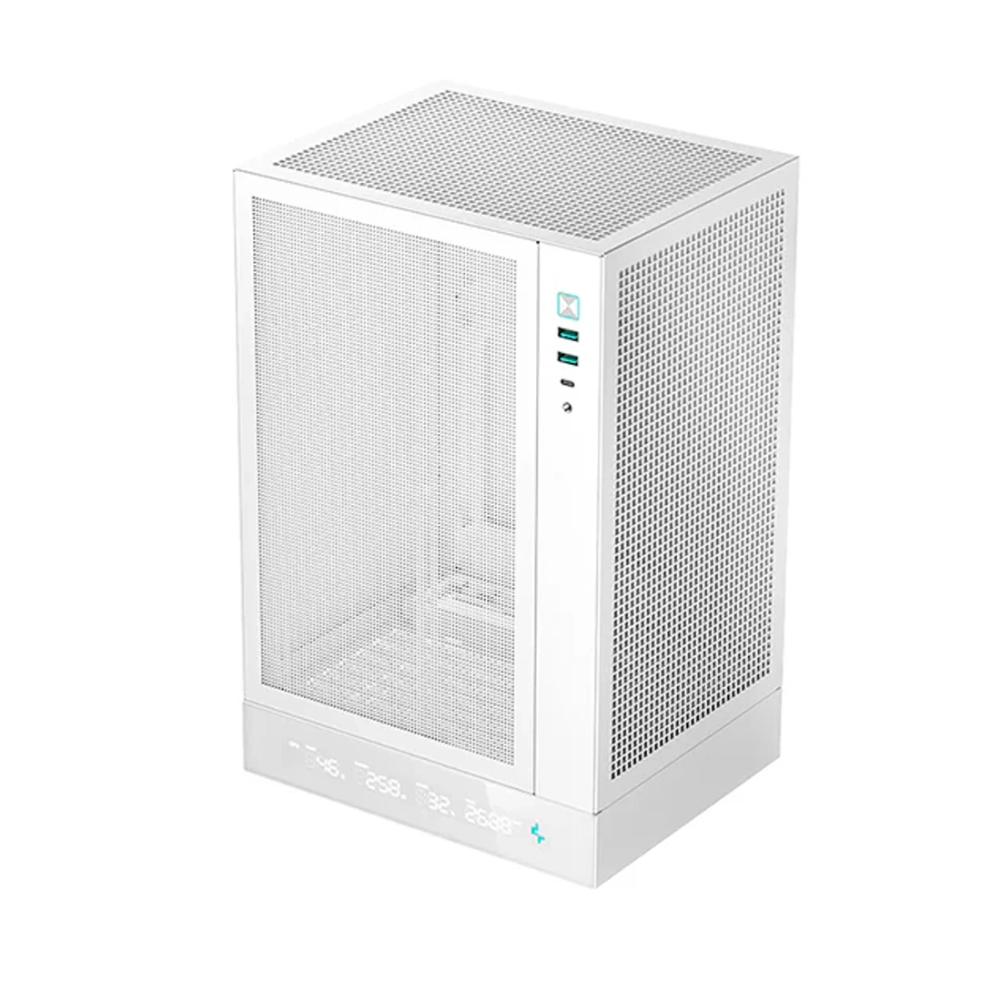 Компьютерный корпус Deepcool CH170 DIGITAL WH без Б/П  - фото 4