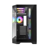 Компьютерный корпус Gamemax Hype-A BK Black без Б/П  - фото 3