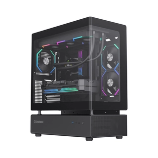 Компьютерный корпус Gamemax N80 BK Black без Б/П 