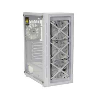 Компьютерный корпус 1STPLAYER FIREBASE XP-G-WH-4F7-W без Б/П 