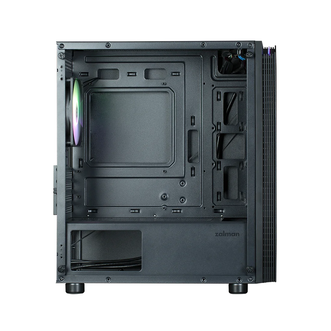 Компьютерный корпус Zalman T4 PLUS BLACK без Б/П  - фото 4