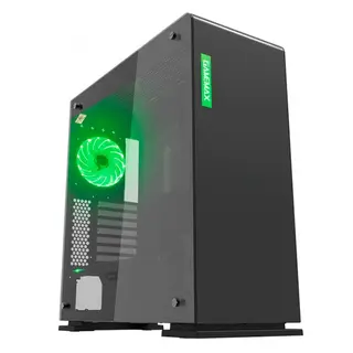 Қаптамасыз ДК корпусы M909 Vega Black Temp Glass