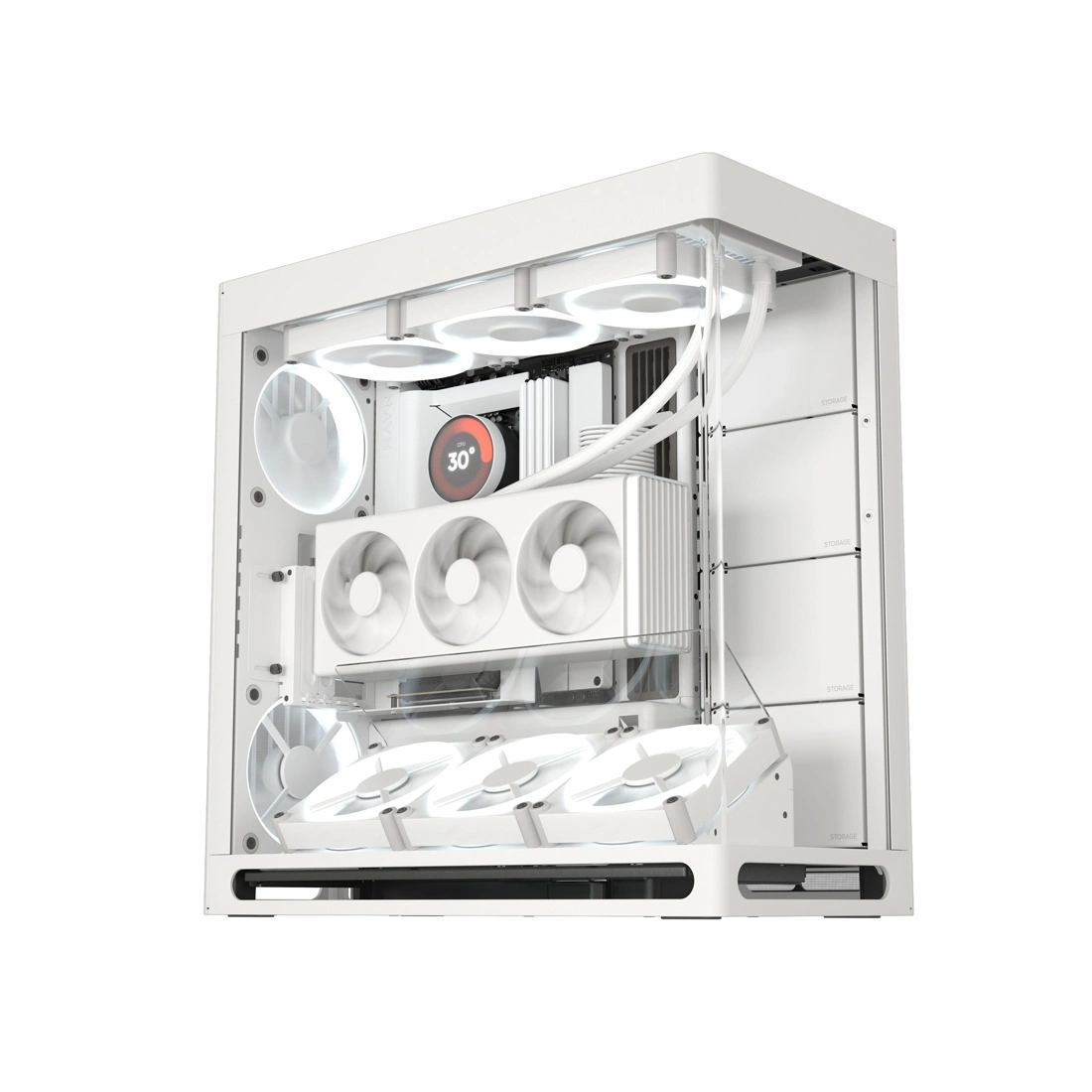 Компьютерный корпус HAVN HS 420 VGPU WH без Б/П 