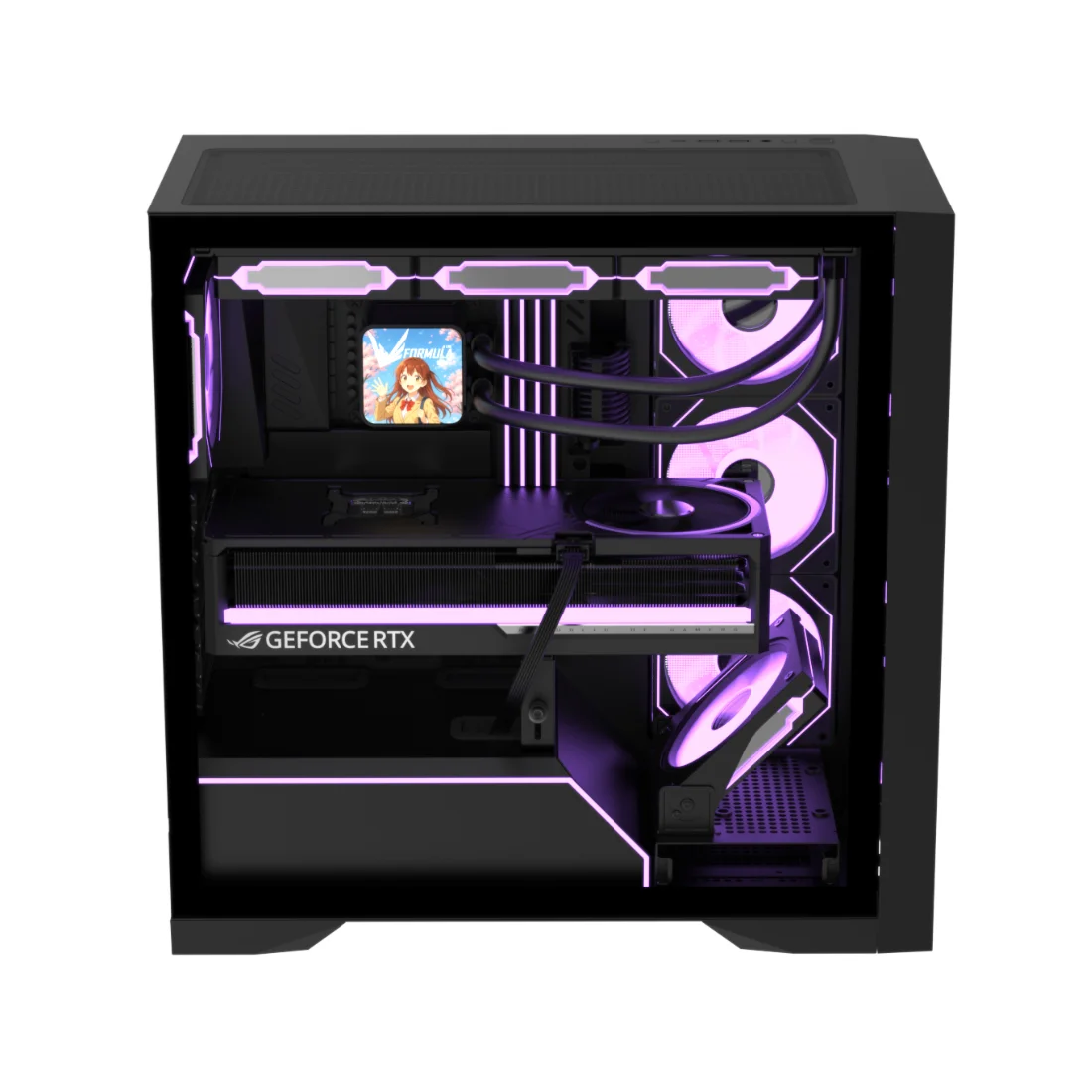 Компьютерный корпус Formula V Air Power G8 Cosmic Black без Б/П  - фото 3