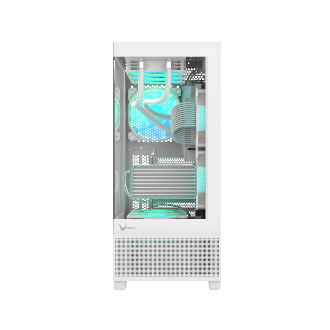 Компьютерный корпус Formula V Crystal E1 Cosmic White без Б/П  - фото 5