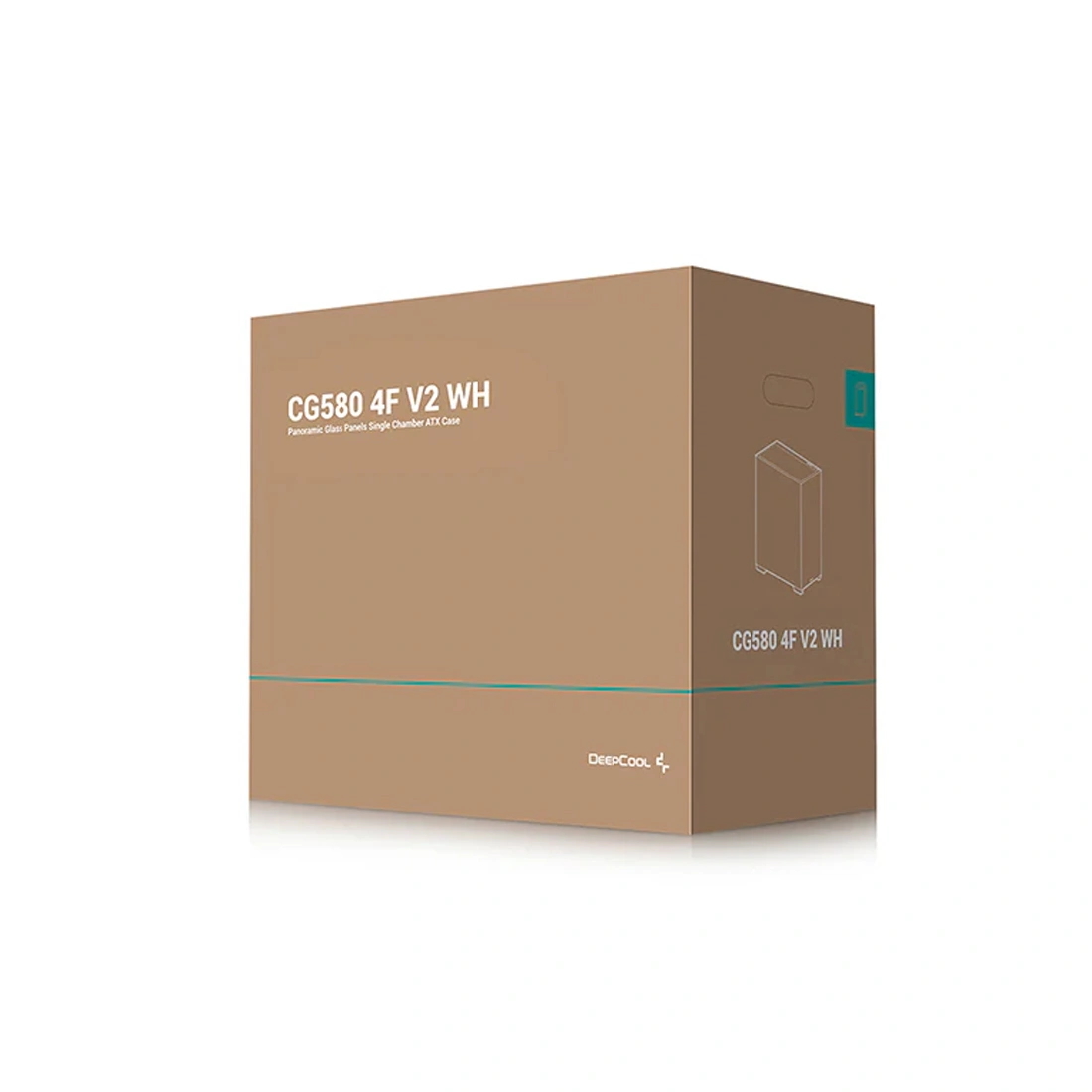 Компьютерный корпус Deepcool CG580 4F V2 WH без Б/П  - фото 2