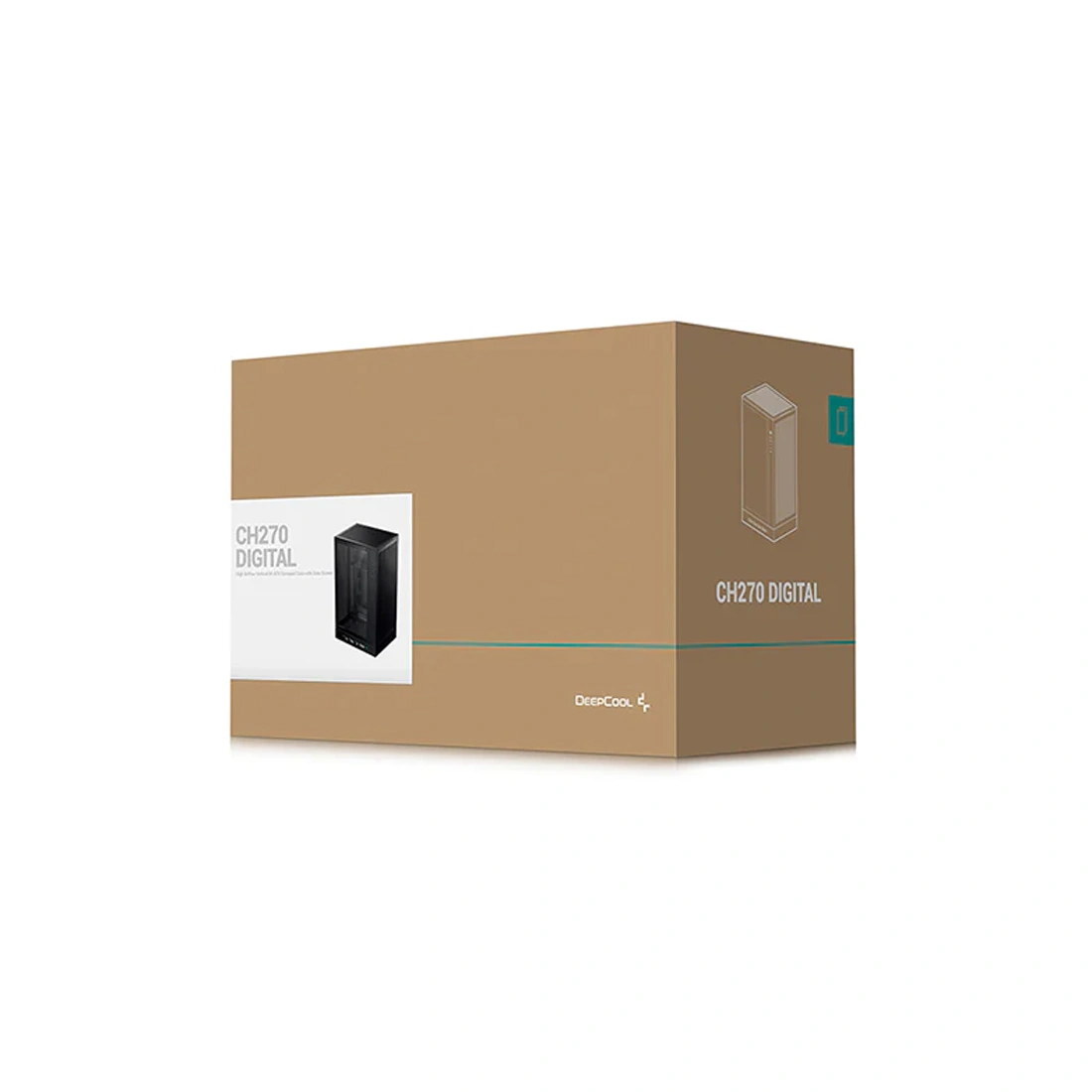 Компьютерный корпус Deepcool CH270 DIGITAL без Б/П  - фото 2