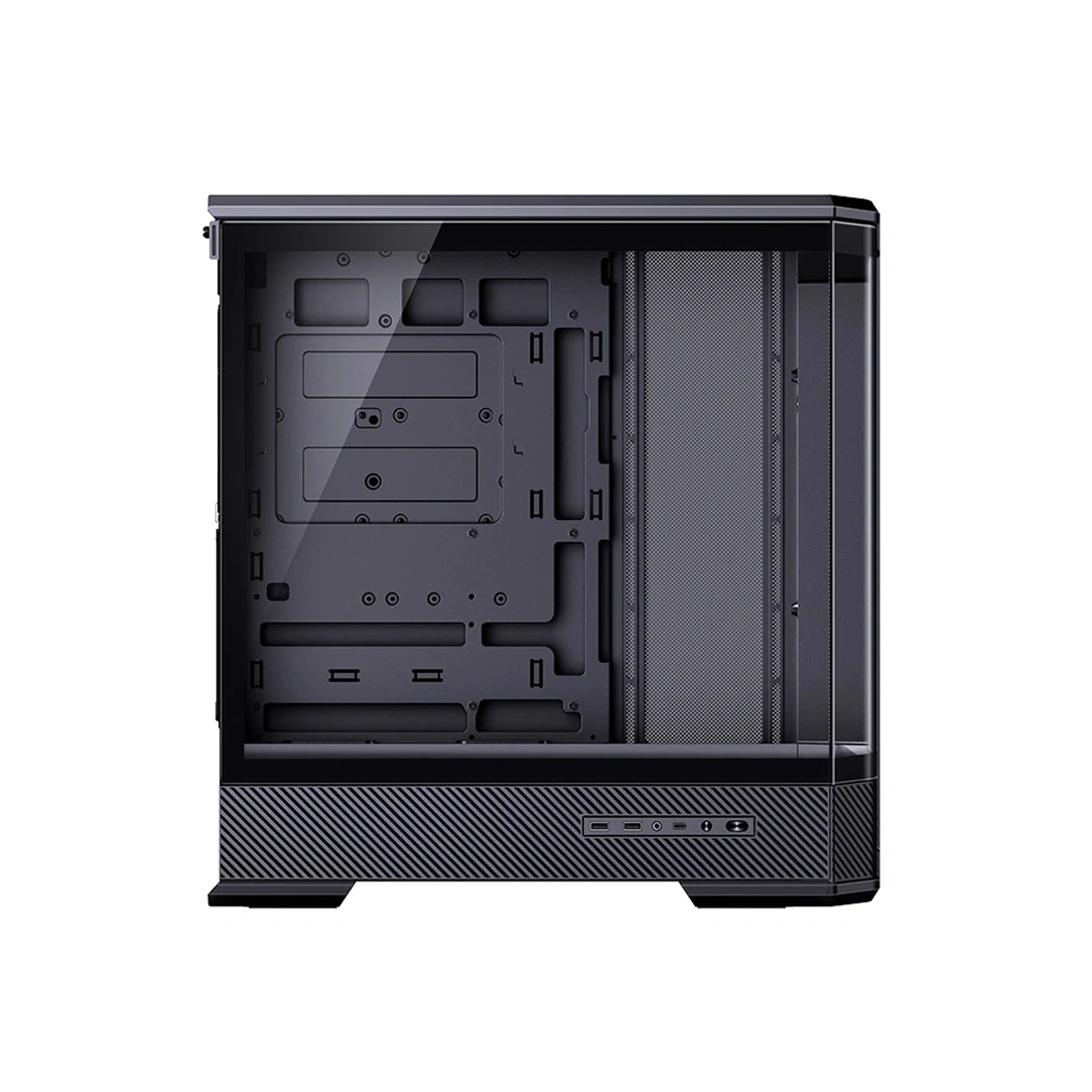 Компьютерный корпус Jonsbo D400 Black без Б/П  - фото 4