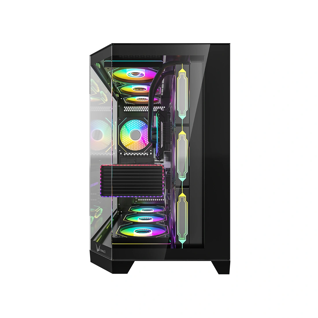 Компьютерный корпус Formula V Crystal Z6 Floe Black без Б/П  - фото 5