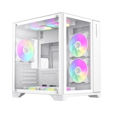 Компьютерный корпус Gamemax Infinity Mini 7 ARGB Fans + Controller White без Б/П  - фото 2