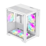 Компьютерный корпус Gamemax Infinity Mini 7 ARGB Fans + Controller White без Б/П  - фото 6